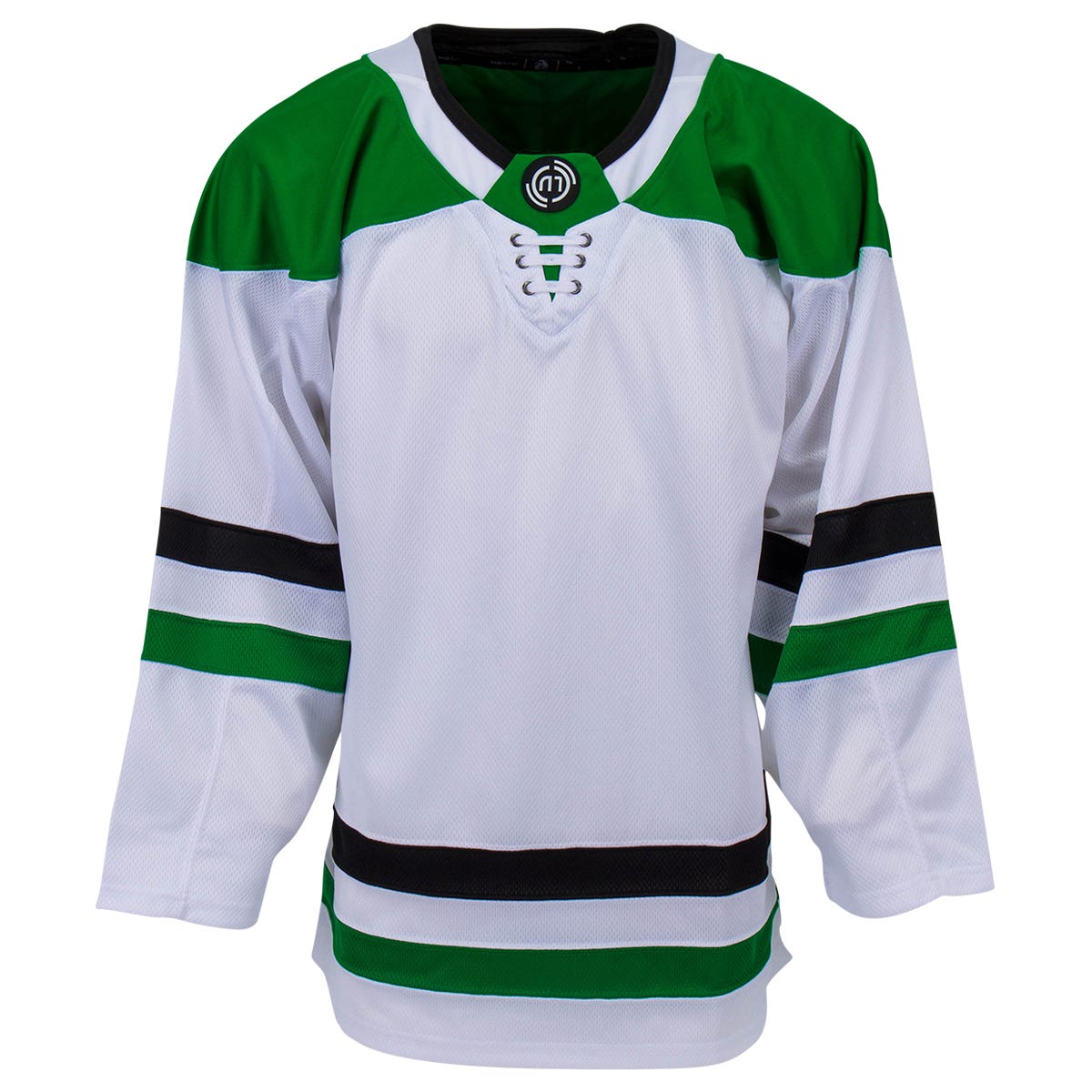 Monkeysports Dallas Stars Uncrested Junior Hockey Jersey in White Size Goal Cut (Junior)