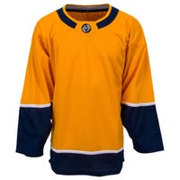 Monkeysports Nashville Predators Uncrested Junior Hockey Jersey in Gold Size Small/Medium