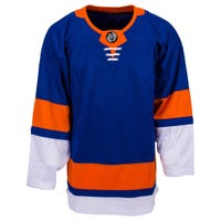 Monkeysports New York Islanders Uncrested Junior Hockey Jersey in Royal Size Goal Cut (Junior)