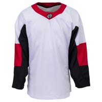 Monkeysports Ottawa Senators Uncrested Junior Hockey Jersey in White Size Goal Cut (Junior)