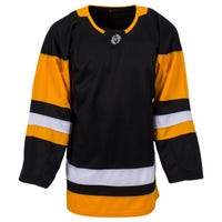 Monkeysports Pittsburgh Penguins Uncrested Adult Hockey Jersey in Black Size Large