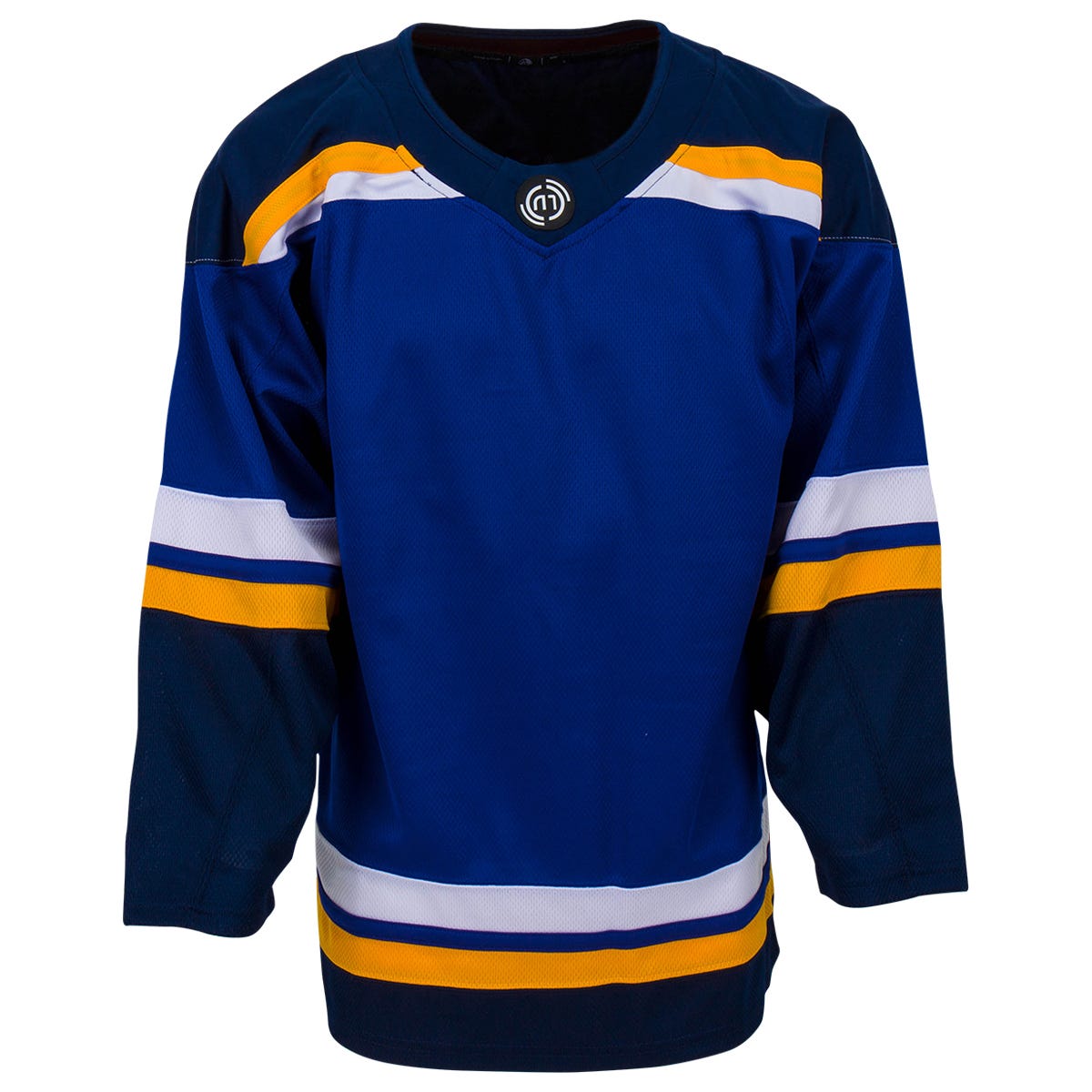 Monkeysports St Louis Blues Uncrested Junior Hockey Jersey in Royal Size Goal Cut (Junior)