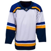 Monkeysports St Louis Blues Uncrested Junior Hockey Jersey in White Size Large/X-Large