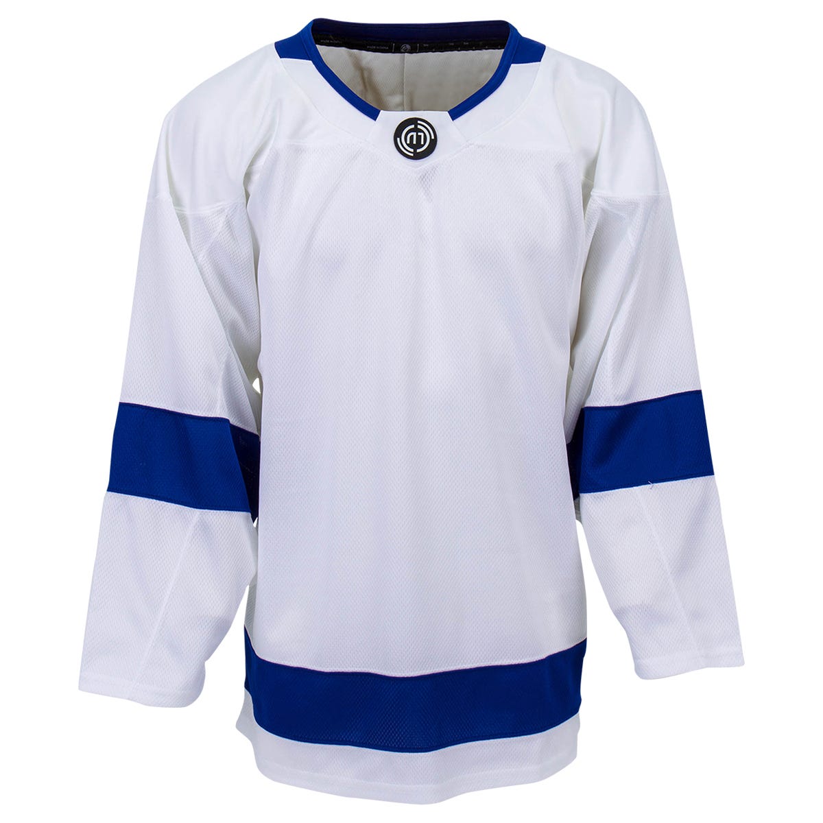 Monkeysports Tampa Bay Lightning Uncrested Junior Hockey Jersey in White Size Goal Cut (Junior)