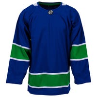 Monkeysports Vancouver Canucks Uncrested Adult Hockey Jersey in Royal Size XX-Large