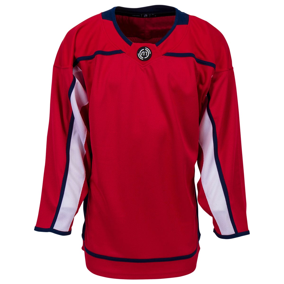 Monkeysports Washington Capitals Uncrested Adult Hockey Jersey in Red Size XX-Large