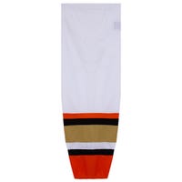 "Monkeysports Anaheim Ducks Mesh Hockey Socks in White Size Intermediate"
