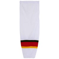 "Monkeysports Calgary Flames Mesh Hockey Socks in White Size Senior"