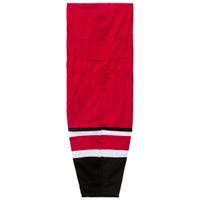 "Monkeysports Carolina Hurricanes Mesh Hockey Socks in Red Size Intermediate"