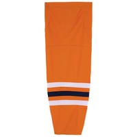 Monkeysports Edmonton Oilers Mesh Hockey Socks in Orange Size Intermediate