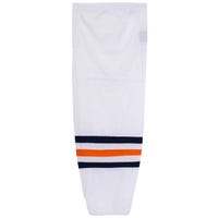 "Monkeysports Edmonton Oilers Mesh Hockey Socks in White Size Senior"