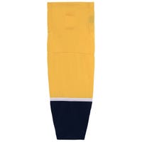 "Monkeysports Nashville Predators Mesh Hockey Socks in Gold Size Junior"