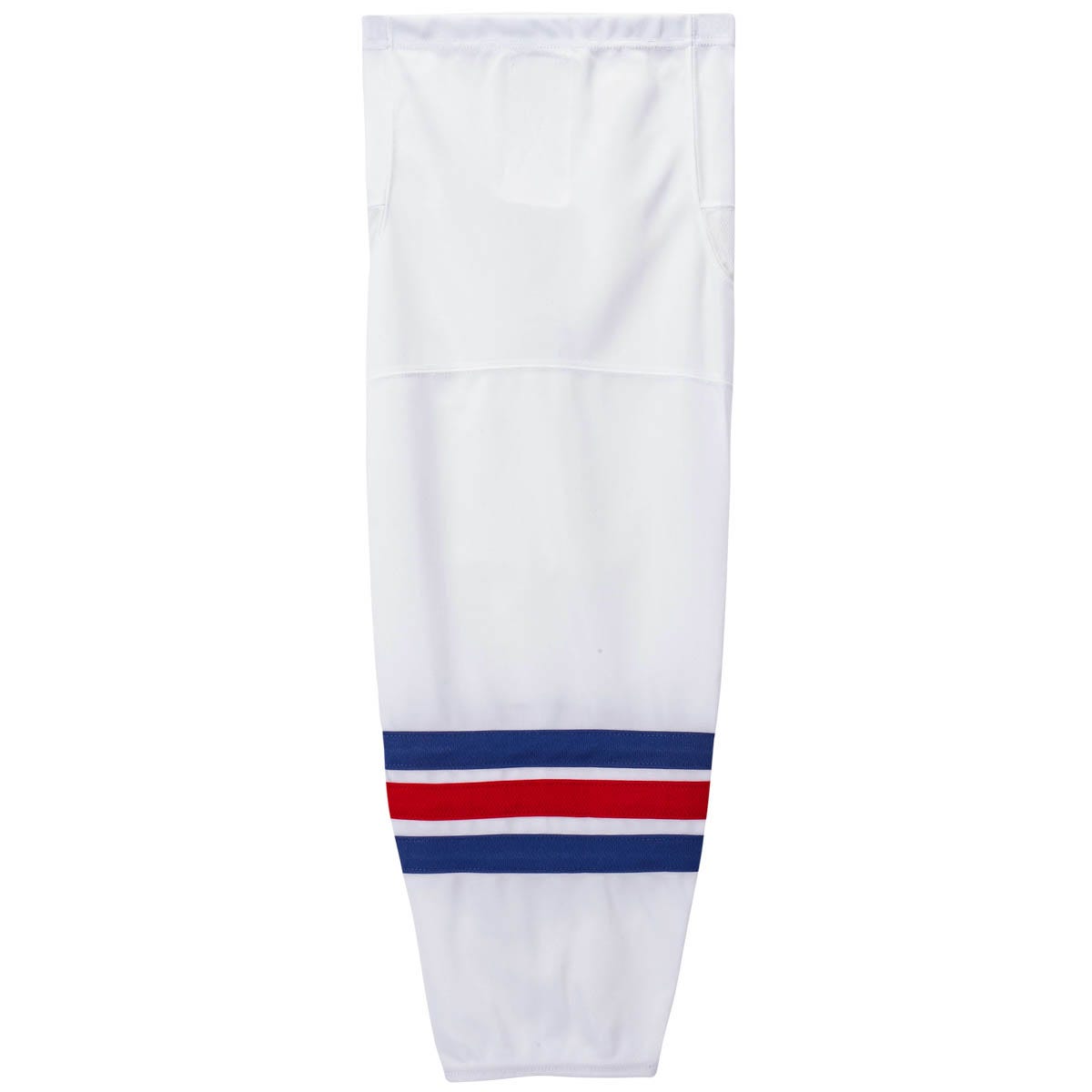"Monkeysports New York Rangers Mesh Hockey Socks in White Size Senior"