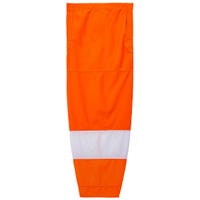 "Monkeysports Philadelphia Flyers Mesh Hockey Socks in Orange Size Senior"