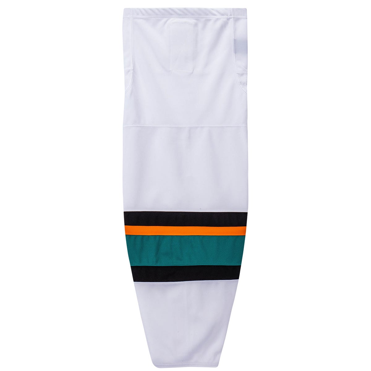 "Monkeysports San Jose Sharks Mesh Hockey Socks in White Size Intermediate"