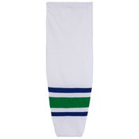 "Monkeysports Vancouver Canucks Mesh Hockey Socks in White Size Youth"