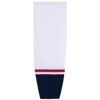 "Monkeysports Washington Capitals Mesh Hockey Socks in White Size Senior"