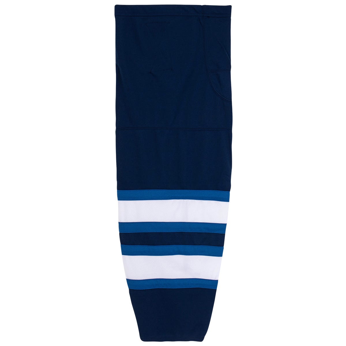 "Monkeysports Winnipeg Jets Mesh Hockey Socks in Navy Size Junior"