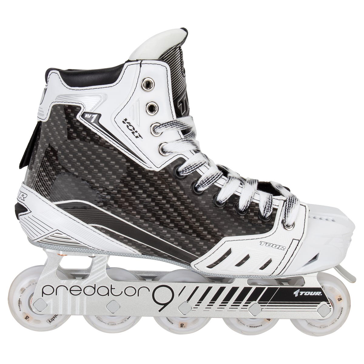 Tour Volt KV1 Senior Roller Hockey Goalie Skates Size 11.0