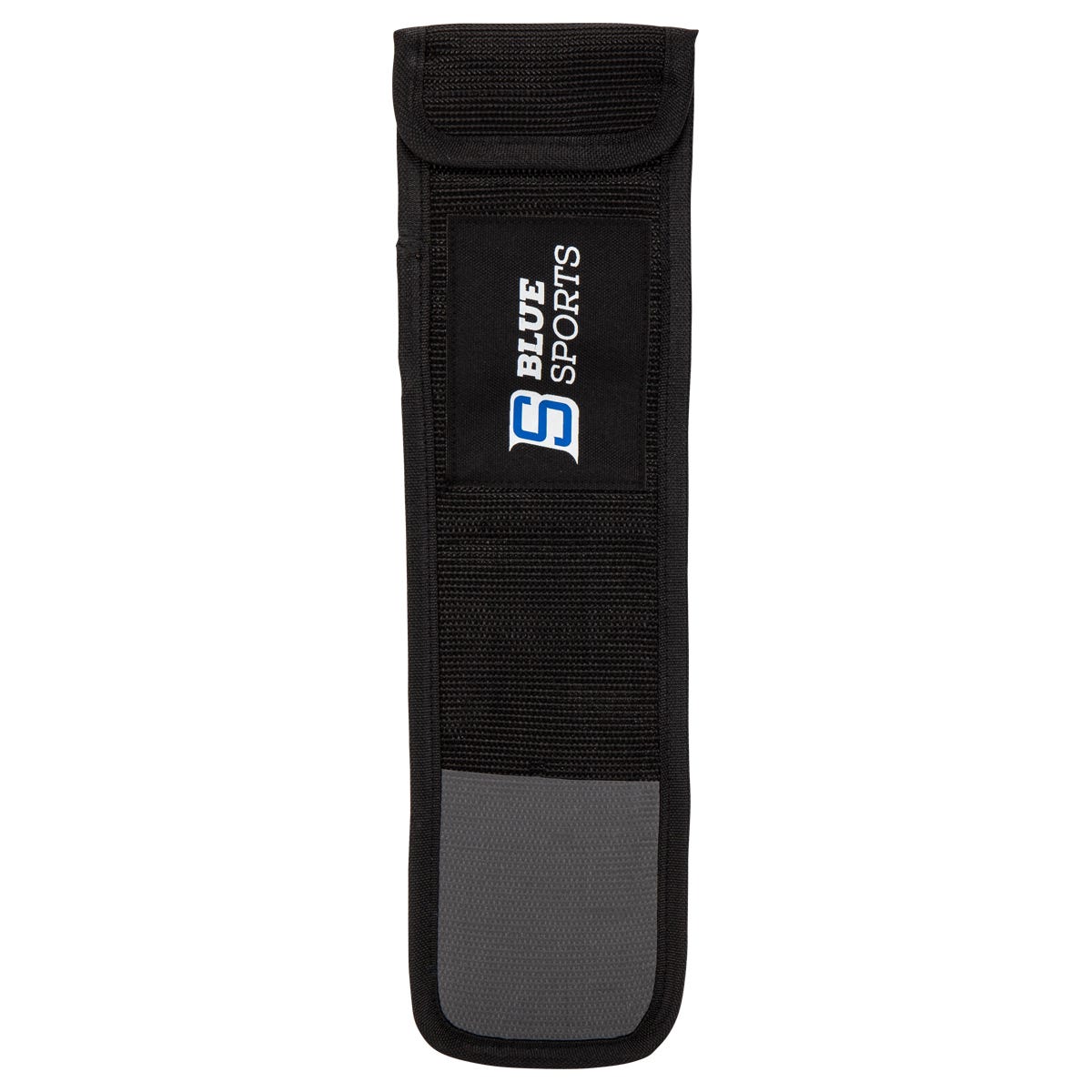 "Blue Sports Skate Blade Pouch in Black"