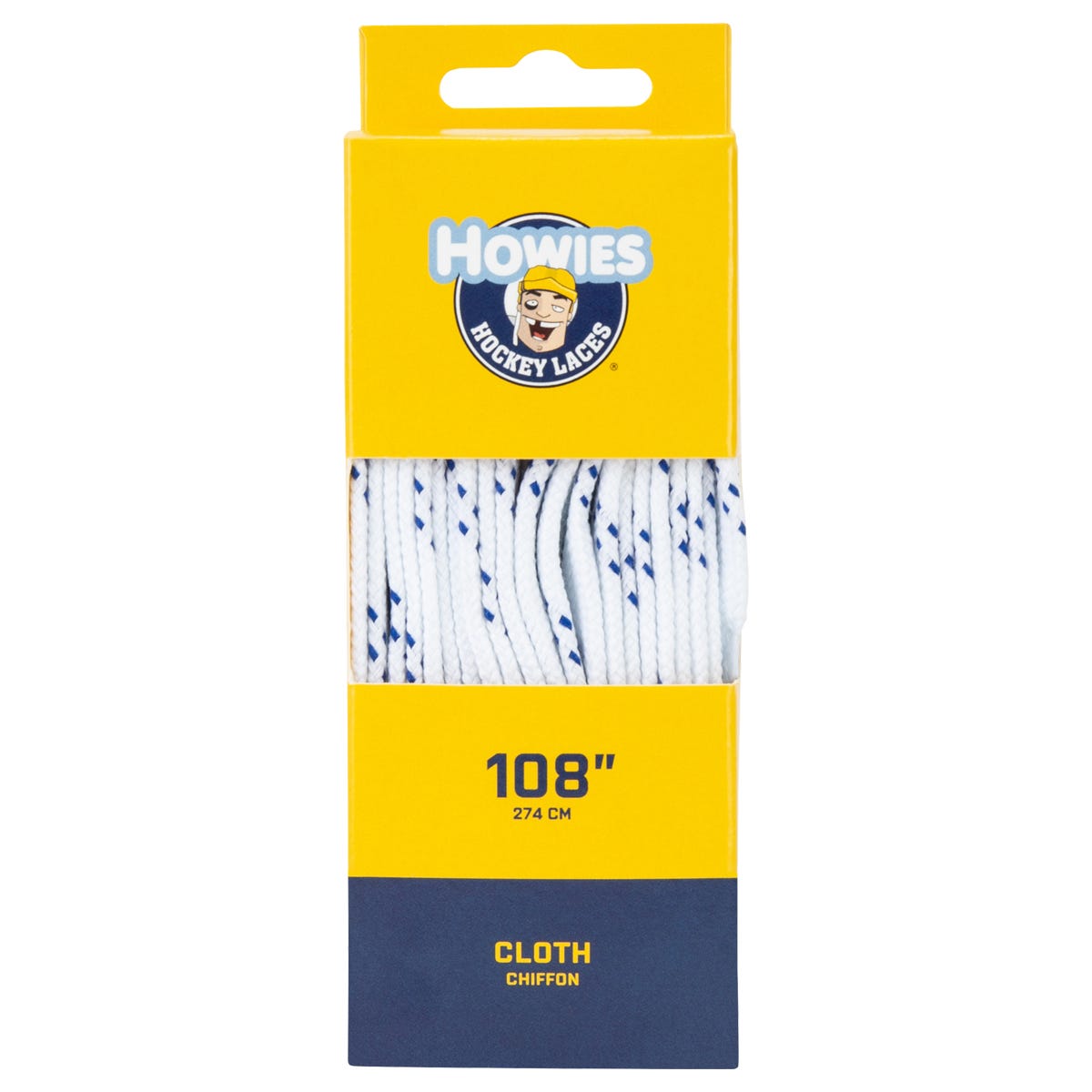 Howies Premium Cloth Laces in White