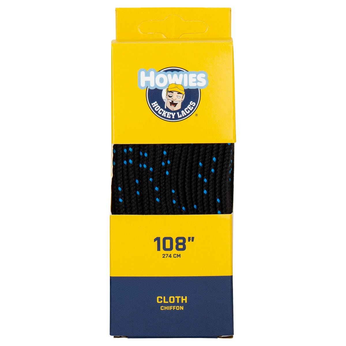 Howies Premium Cloth Laces in Black