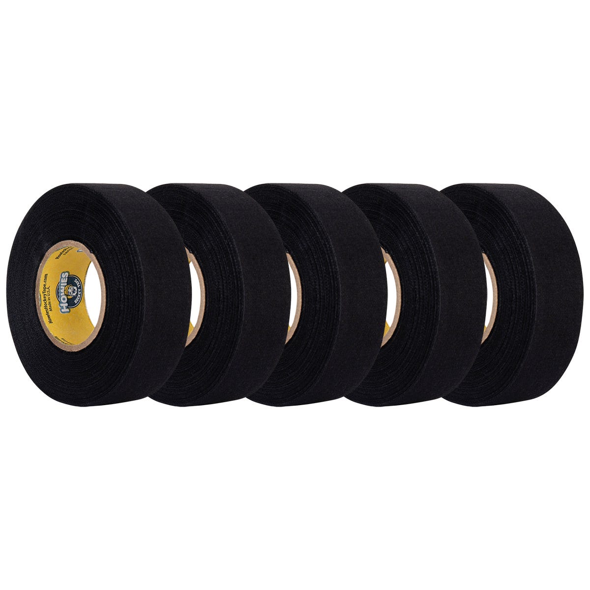 Howies Cloth Hockey Tape - 5 Pack in Black