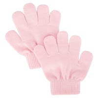 A&R Knit Gloves in Pink Size Youth