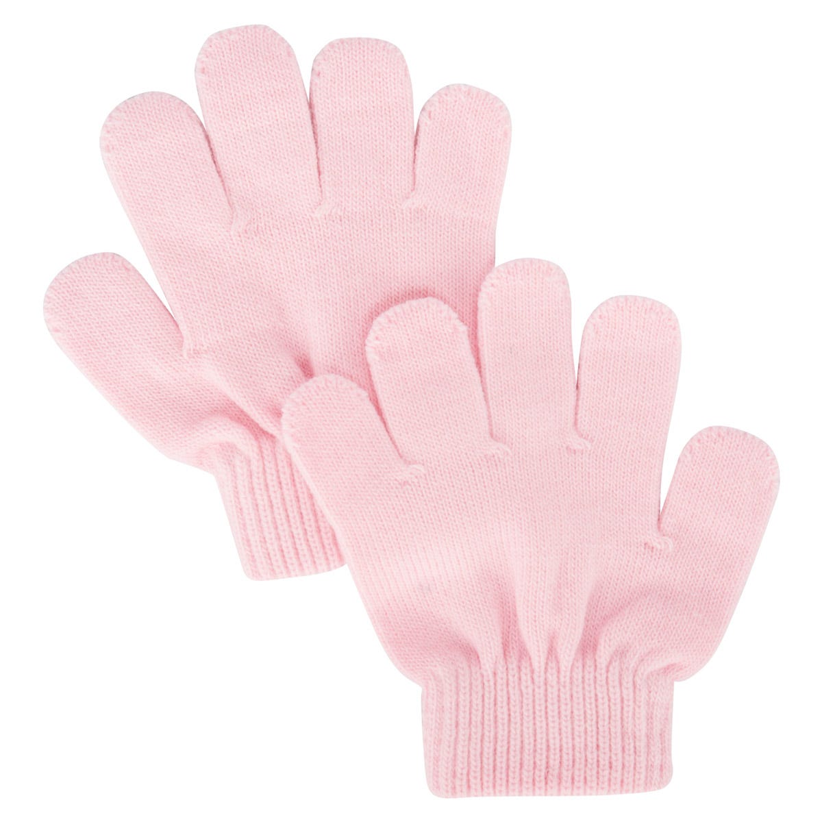 A&R Knit Gloves in Pink Size Youth