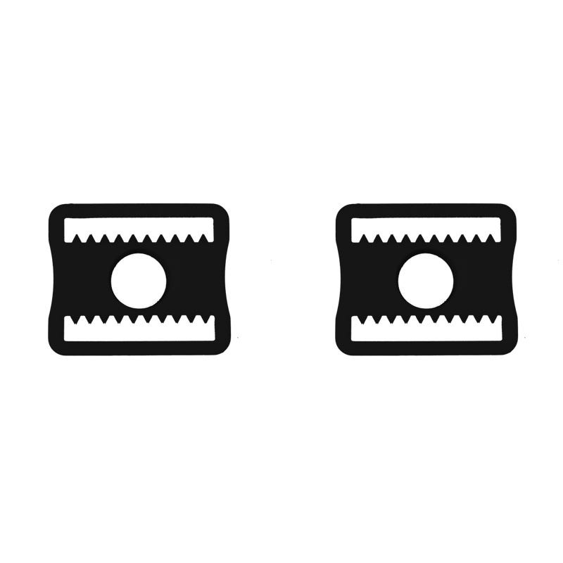 A&R Goalie Helmet Clip 1" - 2 Pack in Black Size Pair