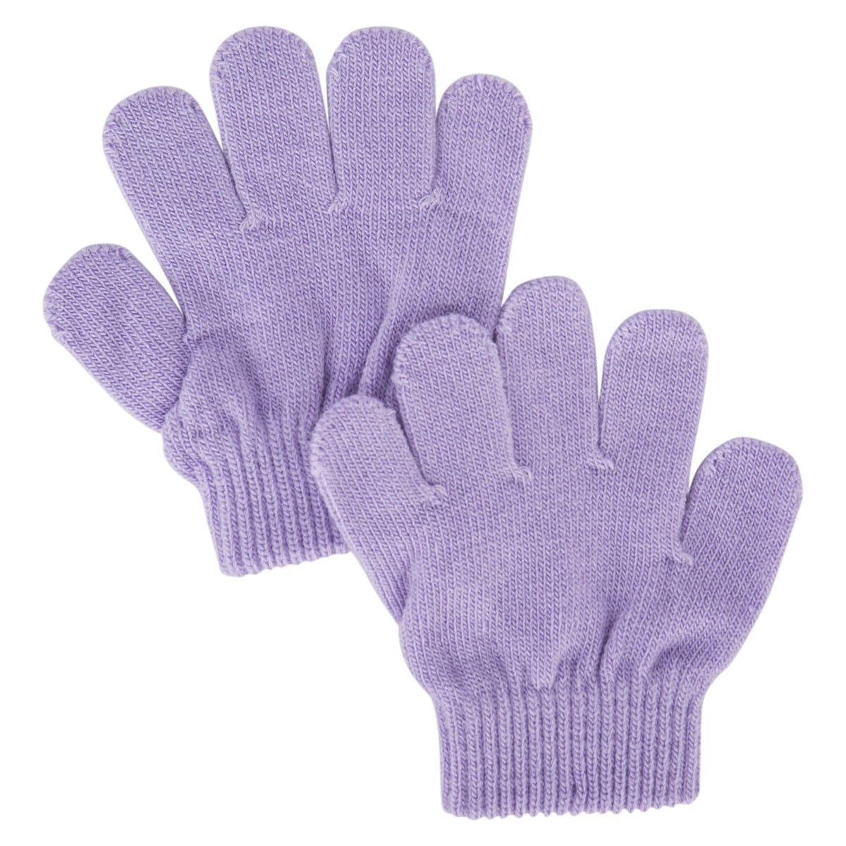 A&R Knit Gloves in Lilac Size Youth