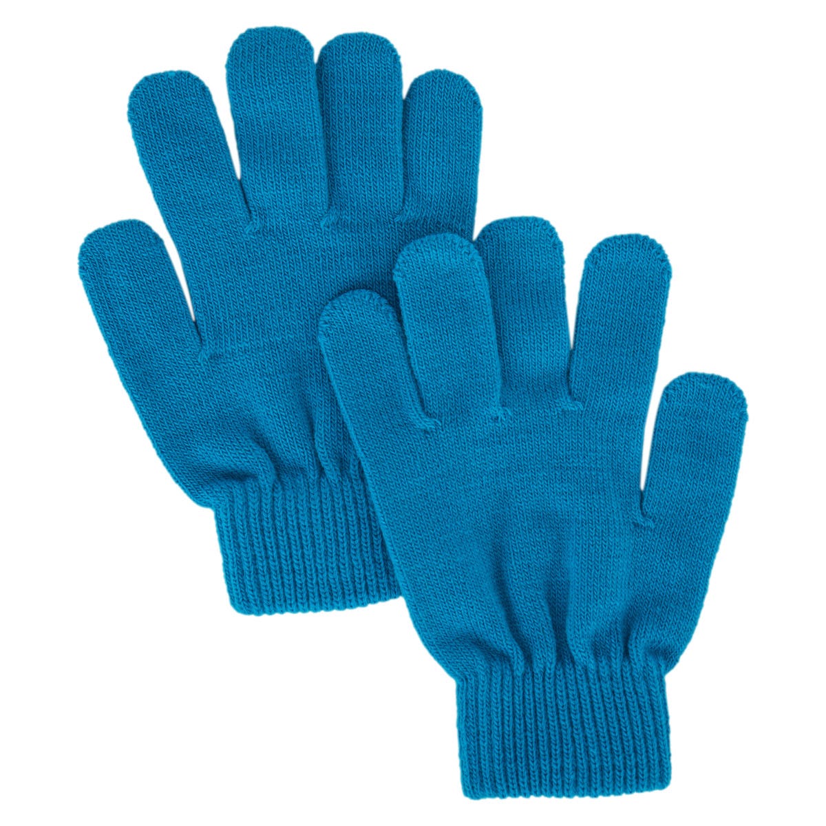 A&R Knit Gloves in Tiffany Blue Size Adult