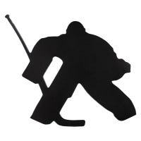 A&R Hockey Goalie Player Magnet