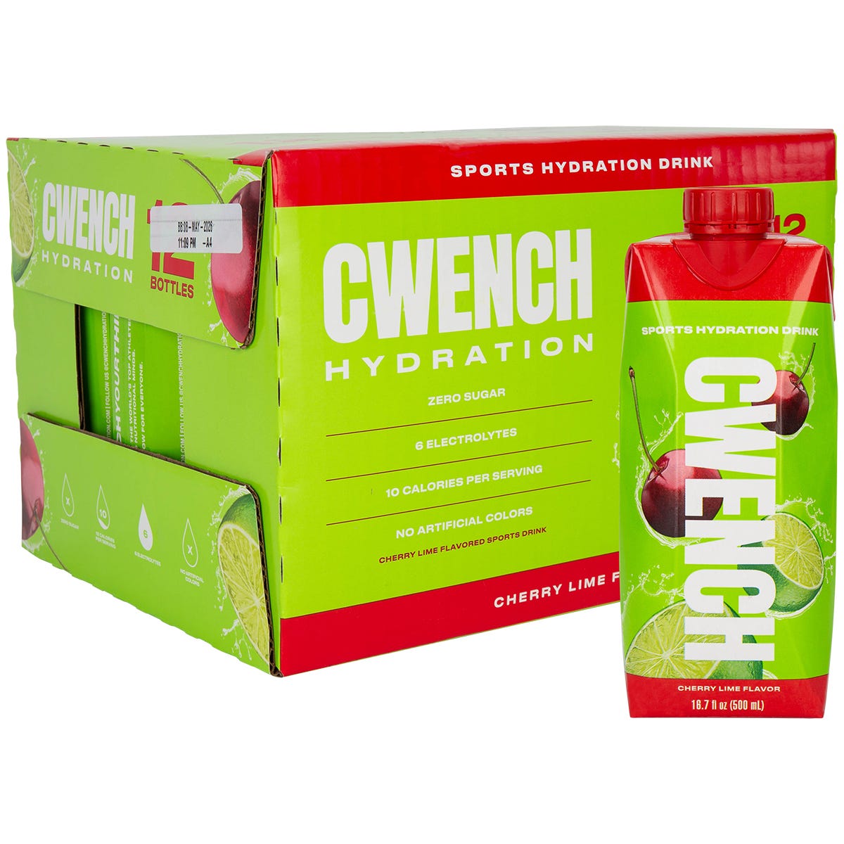 Cwench Hydration Drink - Cherry Lime (12pk)