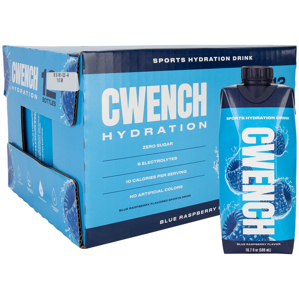 Cwench Hydration Drink - Blue Raspberry (12pk)