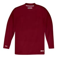 "Gamewear 5500 Prolite Adult Practice Hockey Jersey in Crimson Size X-Large"
