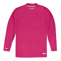 "Gamewear 5500 Prolite Adult Practice Hockey Jersey in Pink Size Goal Cut (Senior)"