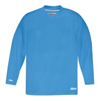 "Gamewear 5500 Prolite Adult Practice Hockey Jersey in Sky Blue Size Goal Cut (Senior)"