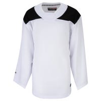 Gamewear 6500 Profit Junior Practice Hockey Jersey in White/Black Size Large/X-Large