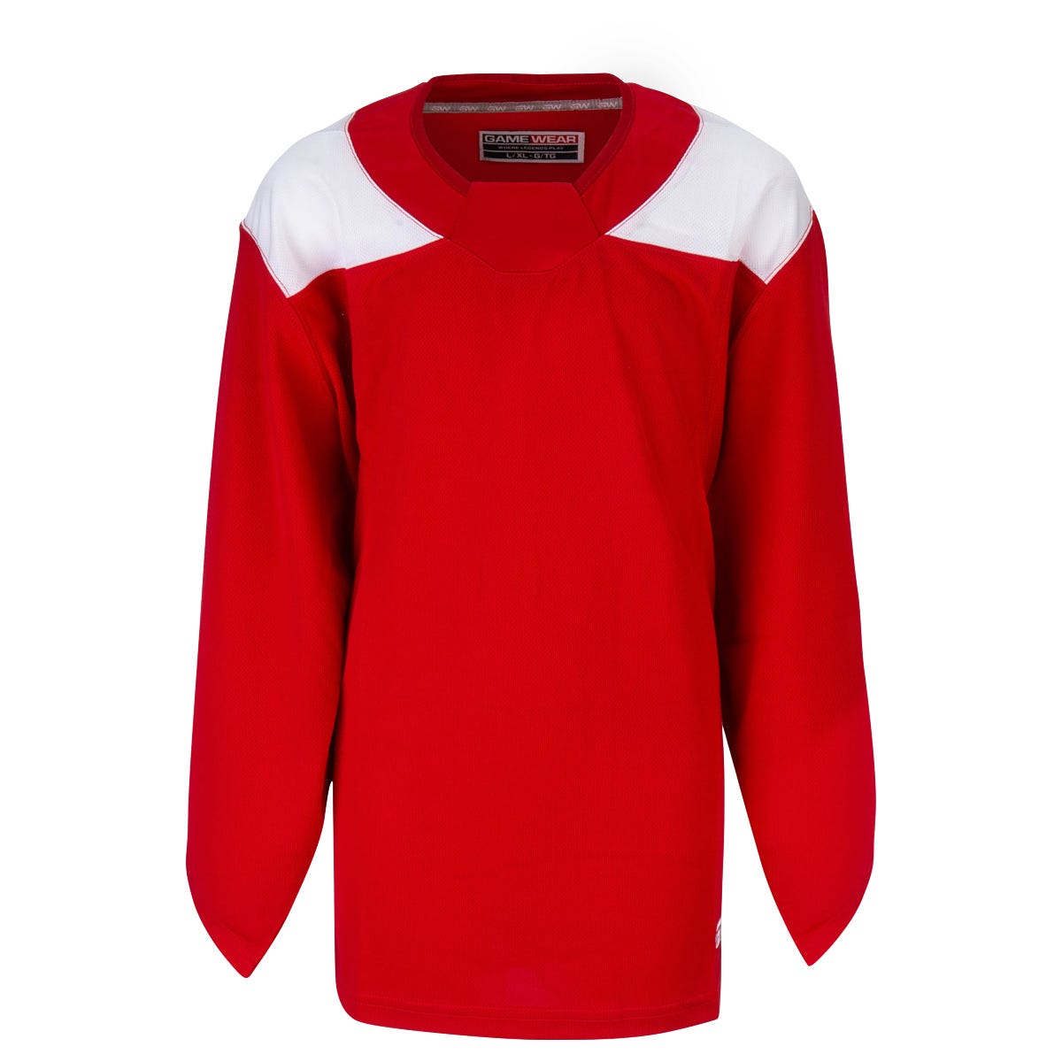 Gamewear 6500 Profit Junior Practice Hockey Jersey in Red Size Small/Medium