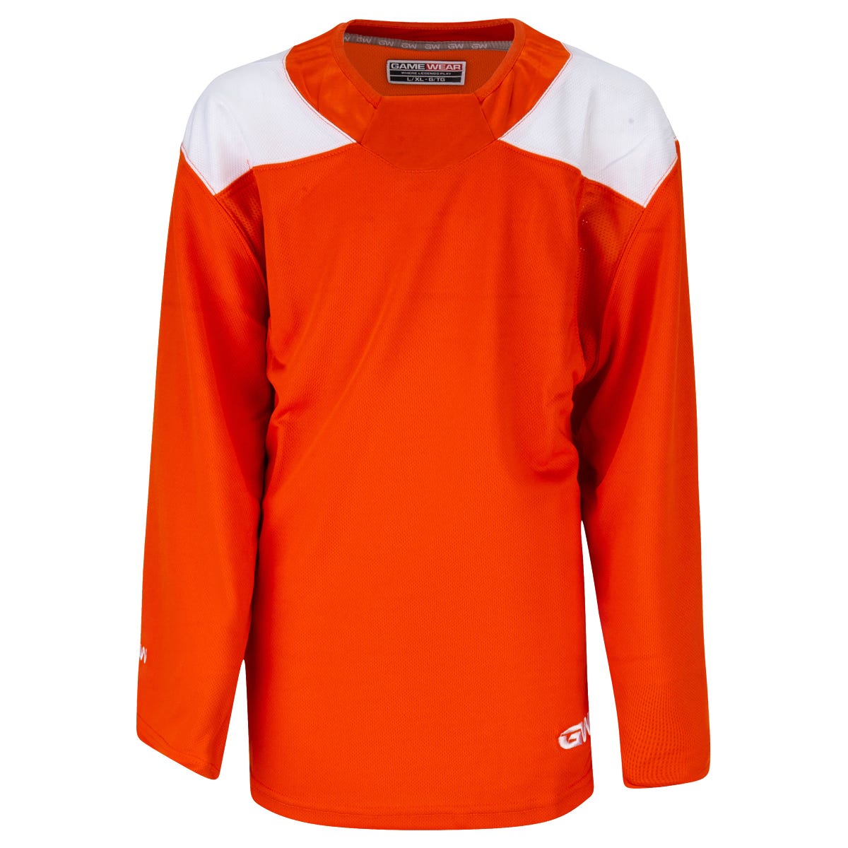Gamewear 6500 Profit Junior Practice Hockey Jersey in Orange Size X-Small