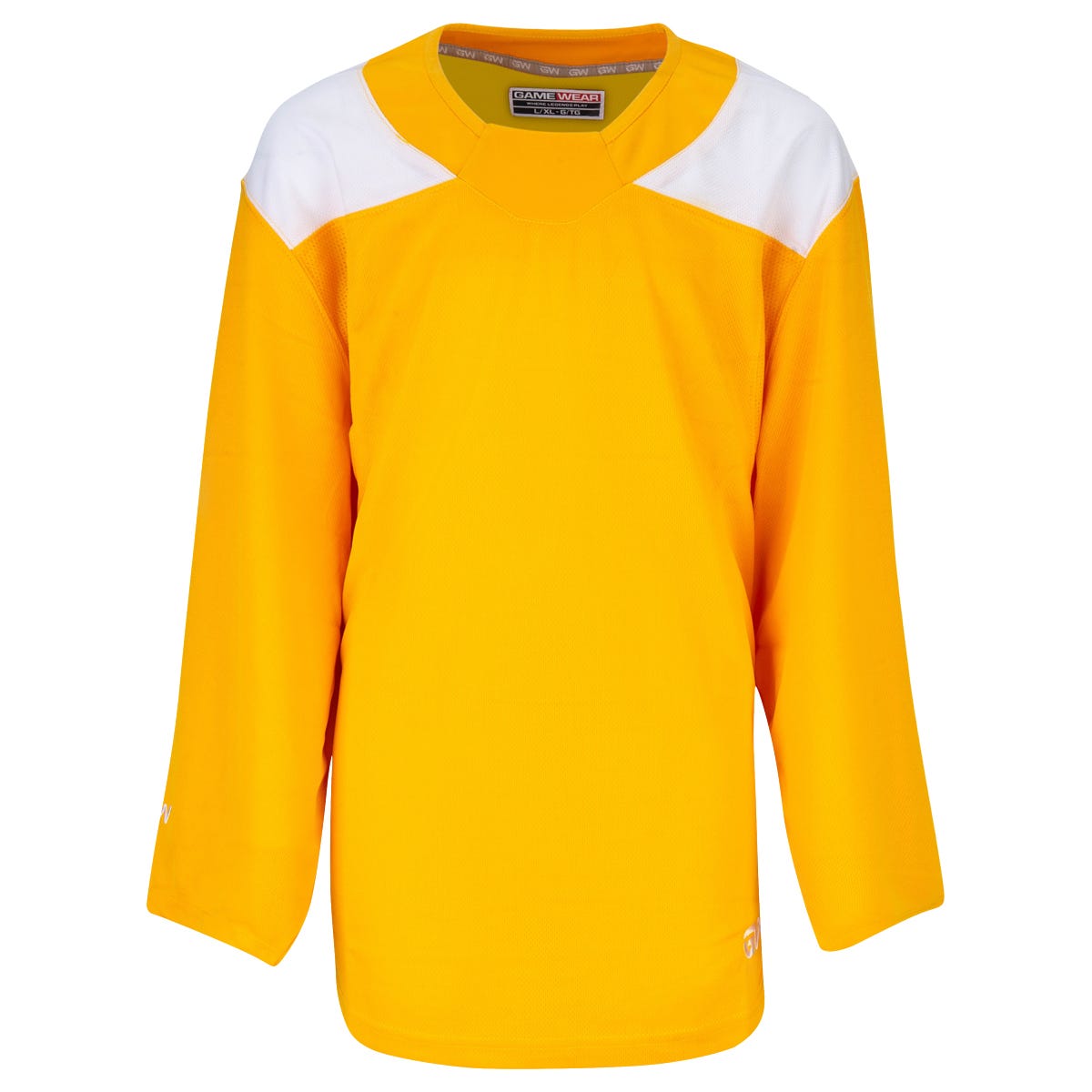 Gamewear 6500 Profit Junior Practice Hockey Jersey in Yellow Size X-Small