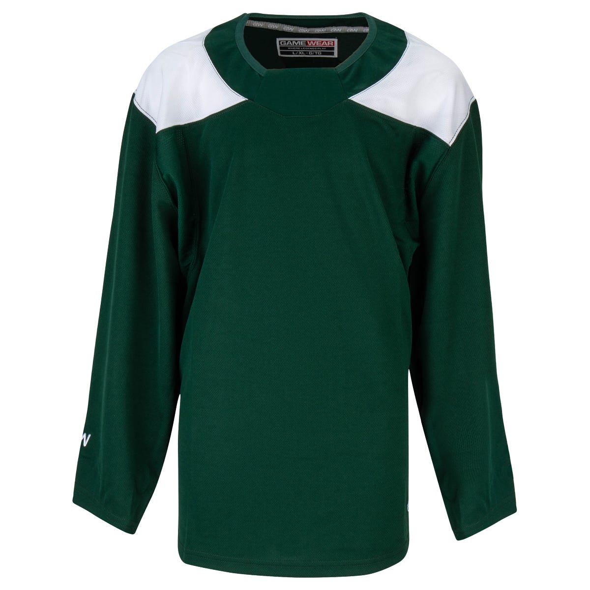 Gamewear 6500 Profit Junior Practice Hockey Jersey in Dark Green Size X-Small