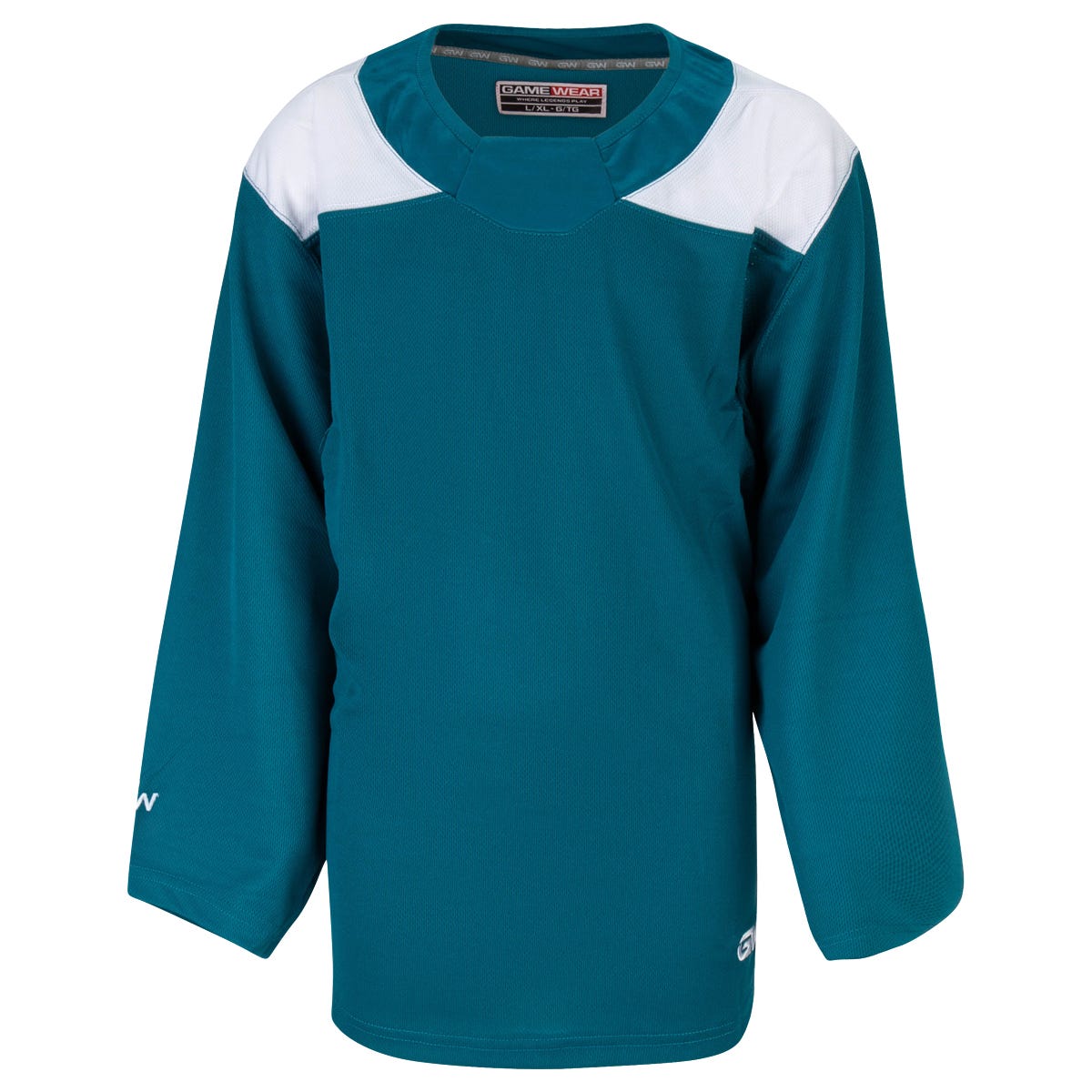 Gamewear 6500 Profit Junior Practice Hockey Jersey in Turquoise Size X-Small