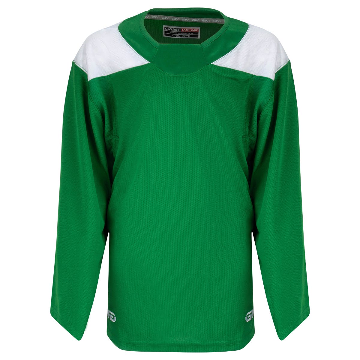 Gamewear 6500 Profit Junior Practice Hockey Jersey in Kelly Green Size Small/Medium