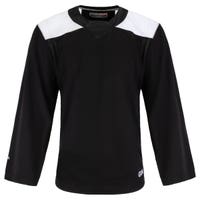 Gamewear 6500 Profit Adult Practice Hockey Jersey in Black Size Goal Cut (Senior)