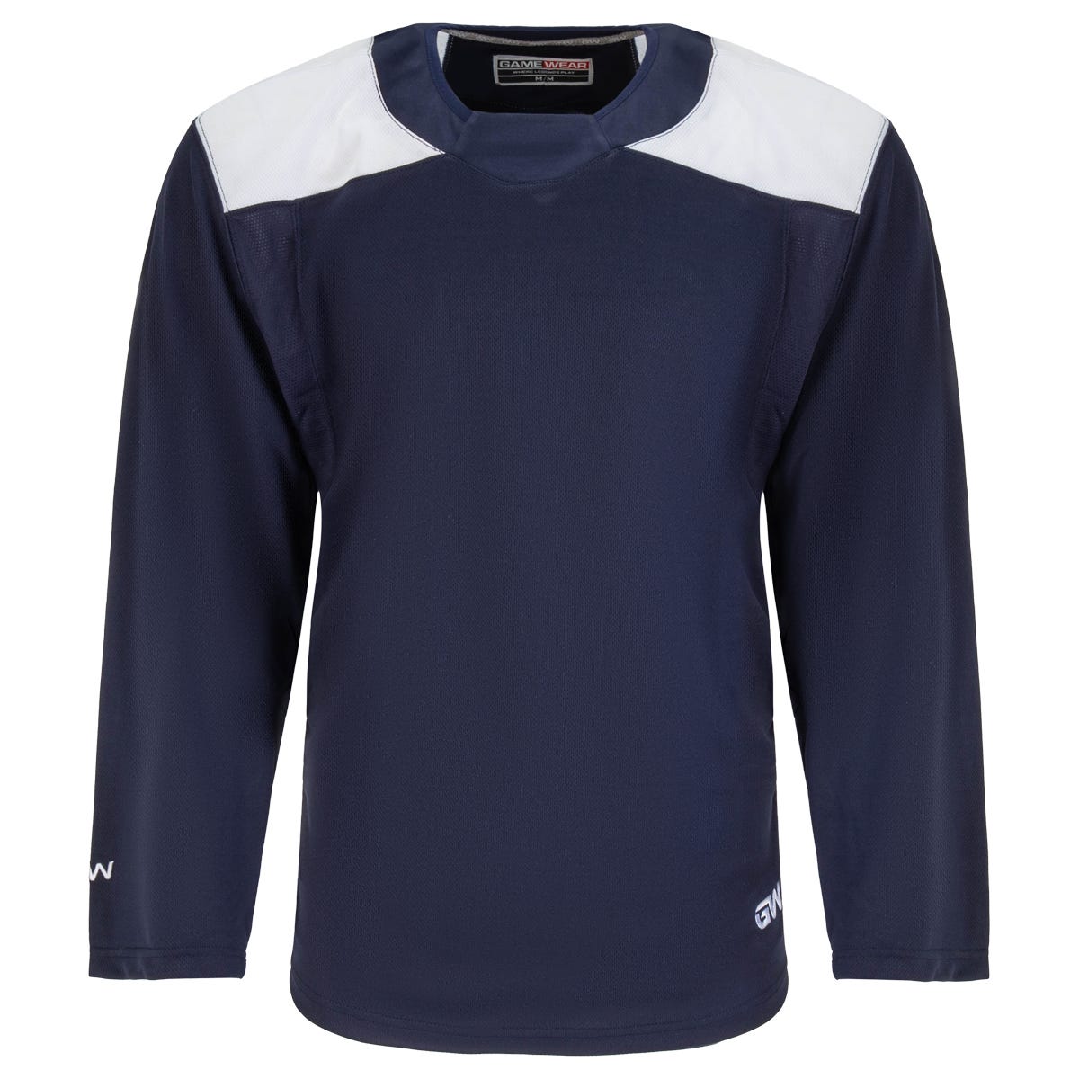 Gamewear 6500 Profit Adult Practice Hockey Jersey in Navy Size Large