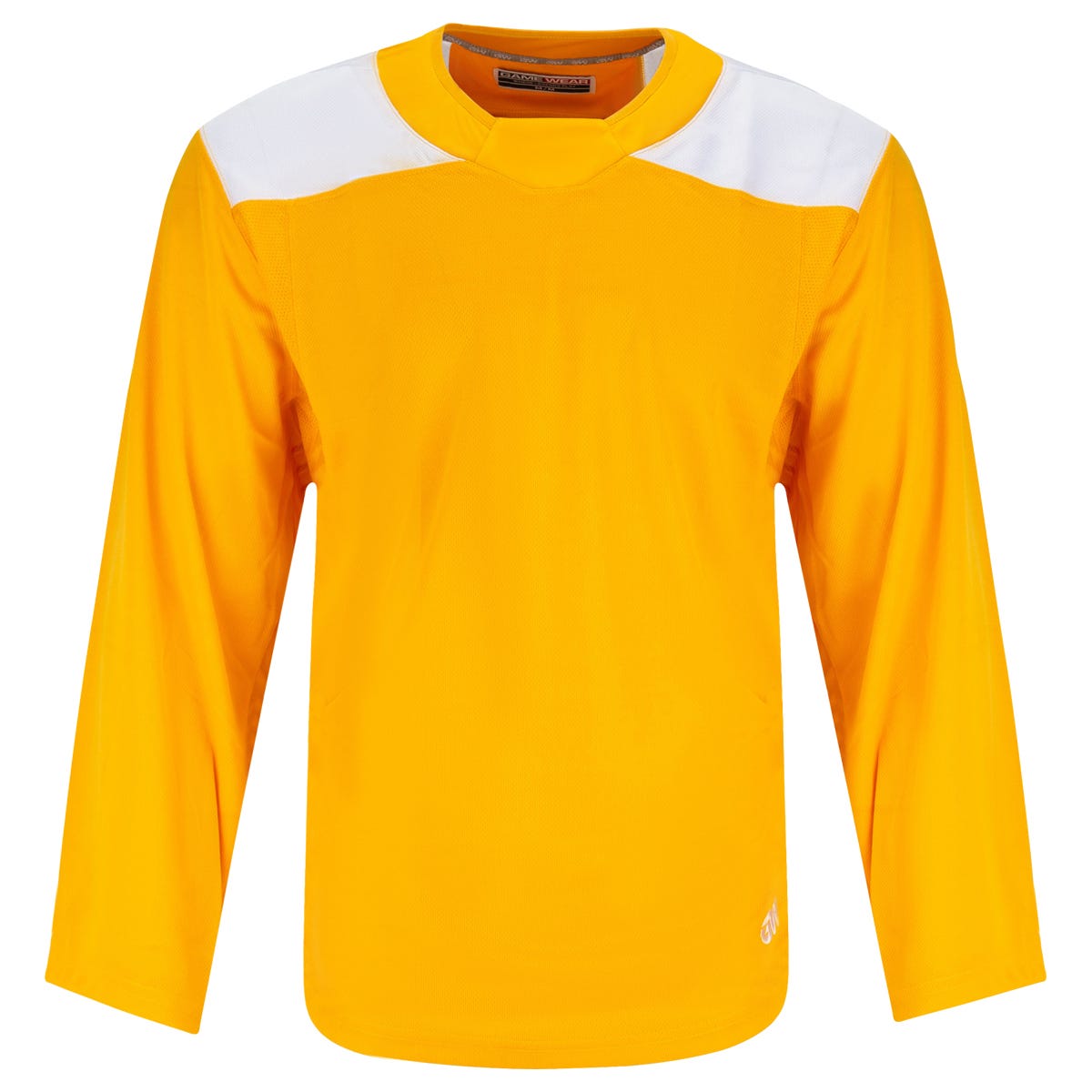 Gamewear 6500 Profit Adult Practice Hockey Jersey in Yellow Size Medium