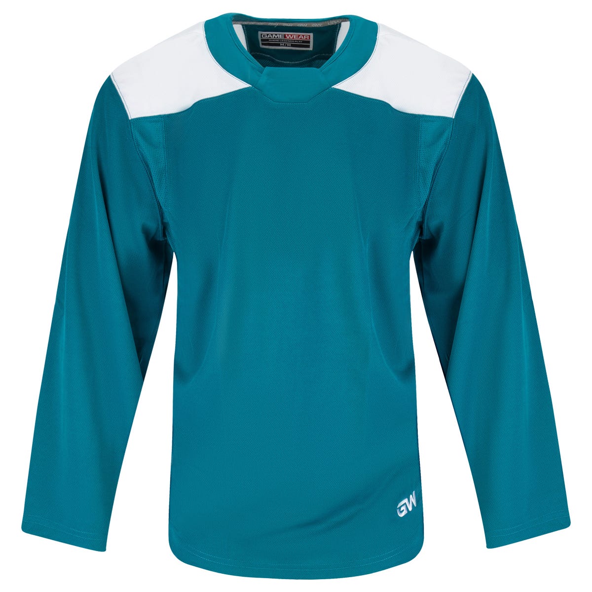 Gamewear 6500 Profit Adult Practice Hockey Jersey in Turquoise Size Large