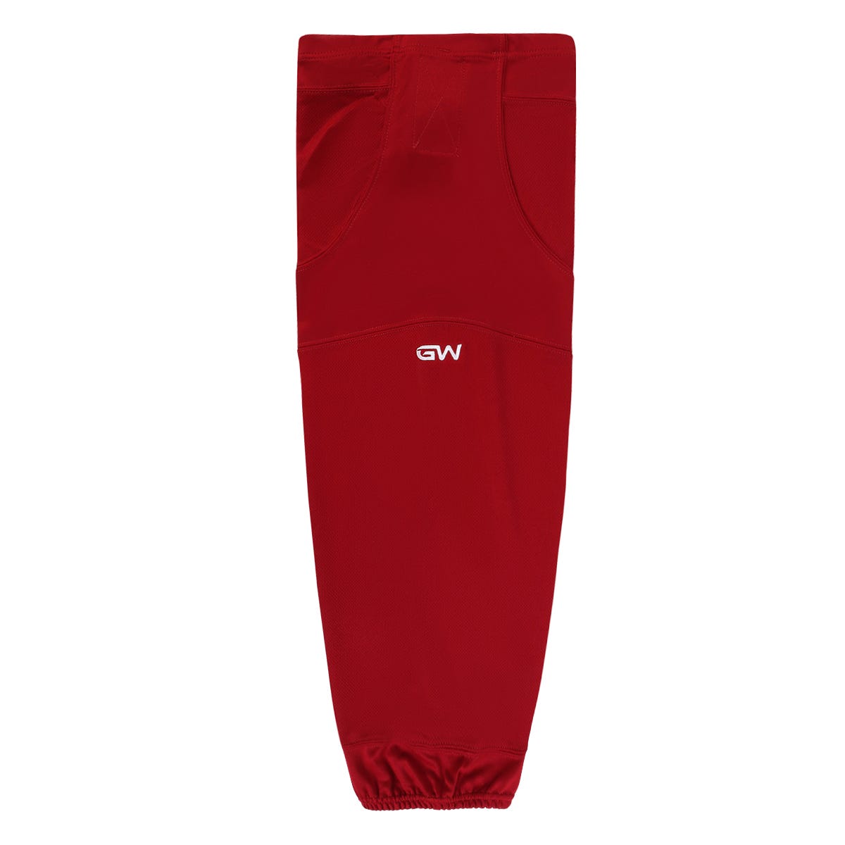 Gamewear 6500 Mesh Hockey Socks in Crimson Size Intermediate